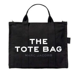Small Black Traveler Marc Jacobs “The Tote Bag” w/ strap. No original packaging.